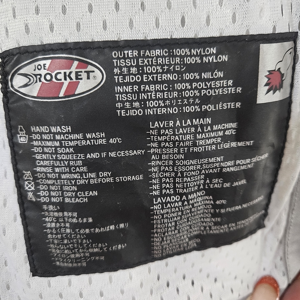 Joe Rocket Women's Gray And White Riding Jacket View 5